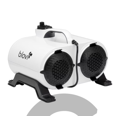 „Blovi Arctic Pet Blaster“ 3000 W – labai galingas stalo džiovintuvas su sklandžiu oro srauto reguliavimu ir dviejų pakopų temperatūros valdymu. 2 „Blovi Arctic Pet Blaster“ 3000 W – labai galingas stalo džiovintuvas su sklandžiu oro srauto reguliavimu ir dviejų pakopų temperatūros valdymu. 2