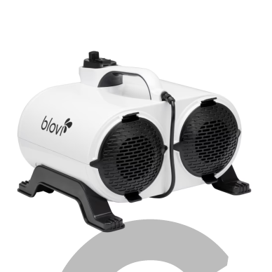„Blovi Arctic Pet Blaster“ 3000 W – profesionalus džiovintuvas su stovu, su sklandžiu oro srauto reguliavimu ir dviejų pakopų temperatūros valdymu. 2 „Blovi Arctic Pet Blaster“ 3000 W – profesionalus džiovintuvas su stovu, su sklandžiu oro srauto reguliavimu ir dviejų pakopų temperatūros valdymu. 2