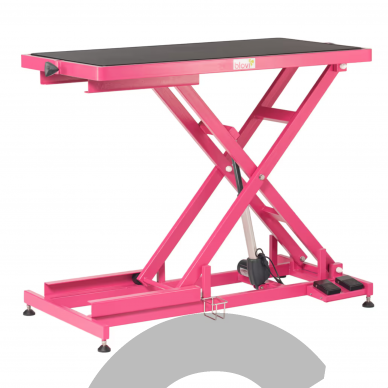 Blovi Callisto Pink - электрический подъемный стол, столешница 125 см x 65 см, розовый 3