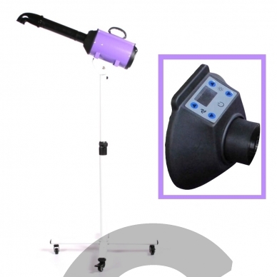 Blovi Canves 2200W džiovintuvas su LCD ekranu ir stovu Violetinis 1 Blovi Canves 2200W džiovintuvas su LCD ekranu ir stovu Violetinis 1