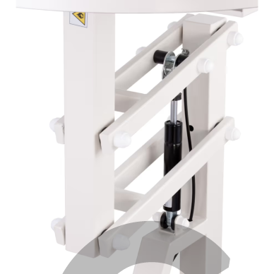 „Blovi Luce Air Lift LED Grooming Table“ – kirpimo stalas su apšviestu 70 cm pasukamu stalviršiu ir pneumatiniu keltuvu. 3