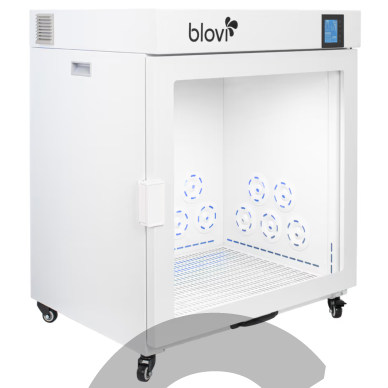 „Blovi Pet Dryer“ 2500 W – vidutinio dydžio džiovinimo kabina šunims ir katėms. 2