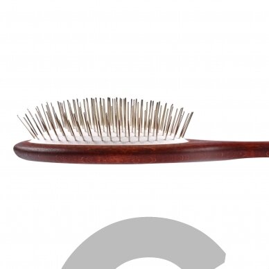 "Blovi Red Wood Pin Brush" - didelis ovalus šepetys su trumpais 20 mm smeigtukais 2
