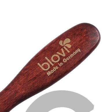 Blovi Red Wood Soft Pin Brush - didelis medinis šepetys su 21 mm metaliniais smeigtukais, labai minkštas (jorkšyrų, maltiečių, ši cu šunims) 1