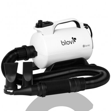 "Blovi Snow Alaska Dryer 2800W" - stalinis džiovintuvas su jonizacija, bepakopiu oro srauto reguliavimu ir dviejų pakopų temperatūros reguliavimu "Blovi Snow Alaska Dryer 2800W" - stalinis džiovintuvas su jonizacija, bepakopiu oro srauto reguliavimu ir dviejų pakopų temperatūros reguliavimu
