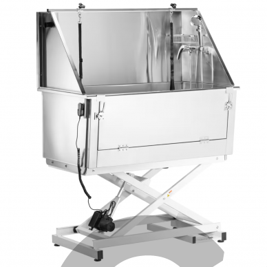 Blovi Stainless Steel Eletric Bath - plieninė vonia su elektriniu pakėlimu ir atidaromu priekiu Blovi Stainless Steel Eletric Bath - plieninė vonia su elektriniu pakėlimu ir atidaromu priekiu