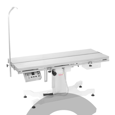 Blovi VT02 veterinarinis stalas 140 × 50 cm su šildomu V formos stalviršiu 2