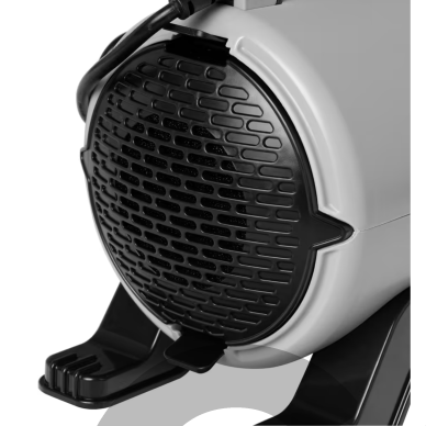„Blovi Vulcano Grey Dryer“ 2600 W – džiovintuvas su sieniniu laikikliu, sklandžiu oro srauto reguliavimu, dviejų pakopų temperatūros valdymu ir jonizacija. 4 „Blovi Vulcano Grey Dryer“ 2600 W – džiovintuvas su sieniniu laikikliu, sklandžiu oro srauto reguliavimu, dviejų pakopų temperatūros valdymu ir jonizacija. 4