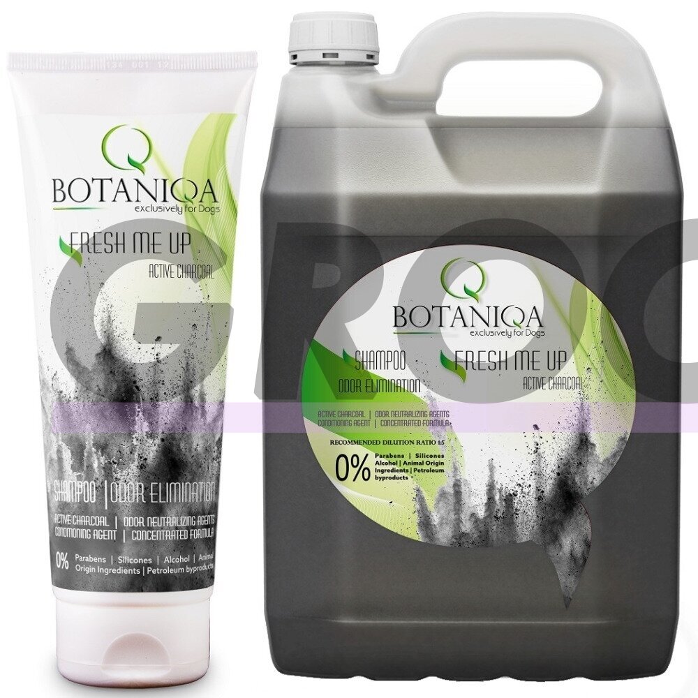 Botaniqa Fresh Me Up Shampoo - шампунь с активированным углем, удаляющий неприятные запахи с шерсти животных Botaniqa Fresh Me Up Shampoo - шампунь с активированным углем, удаляющий неприятные запахи с шерсти животных