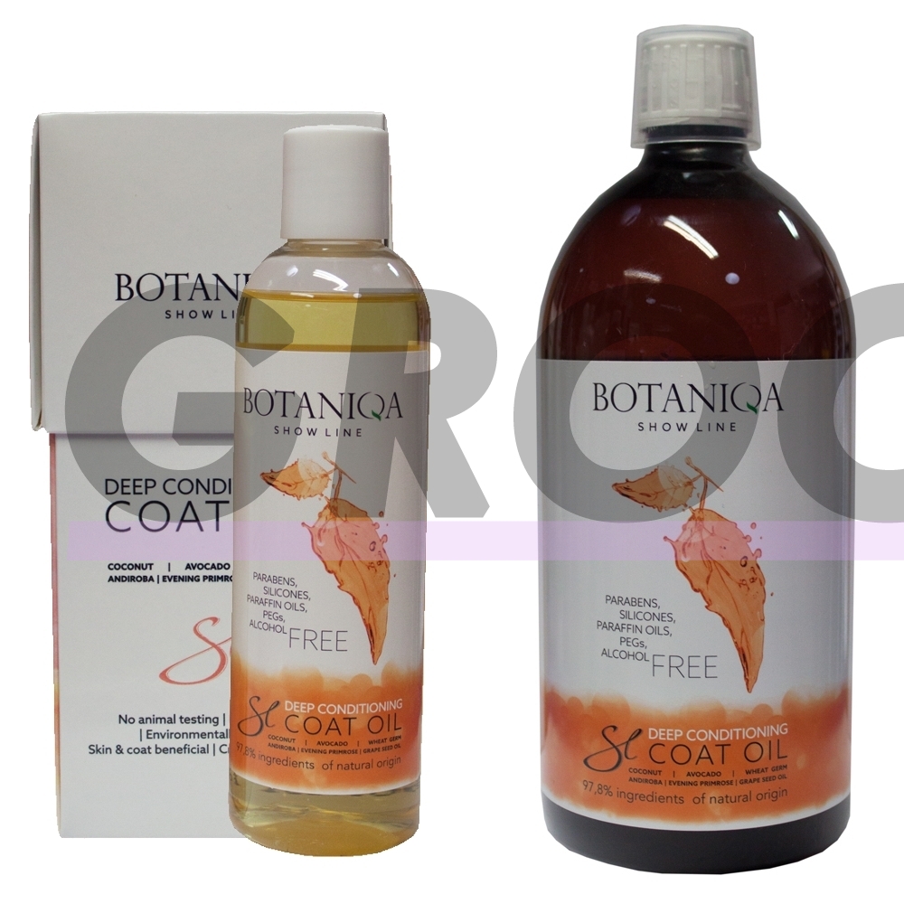 Botaniqa Show Line Масло для глубокого ухода за шерстью - Максимальное питание и защита шерсти Botaniqa Show Line Масло для глубокого ухода за шерстью - Максимальное питание и защита шерсти