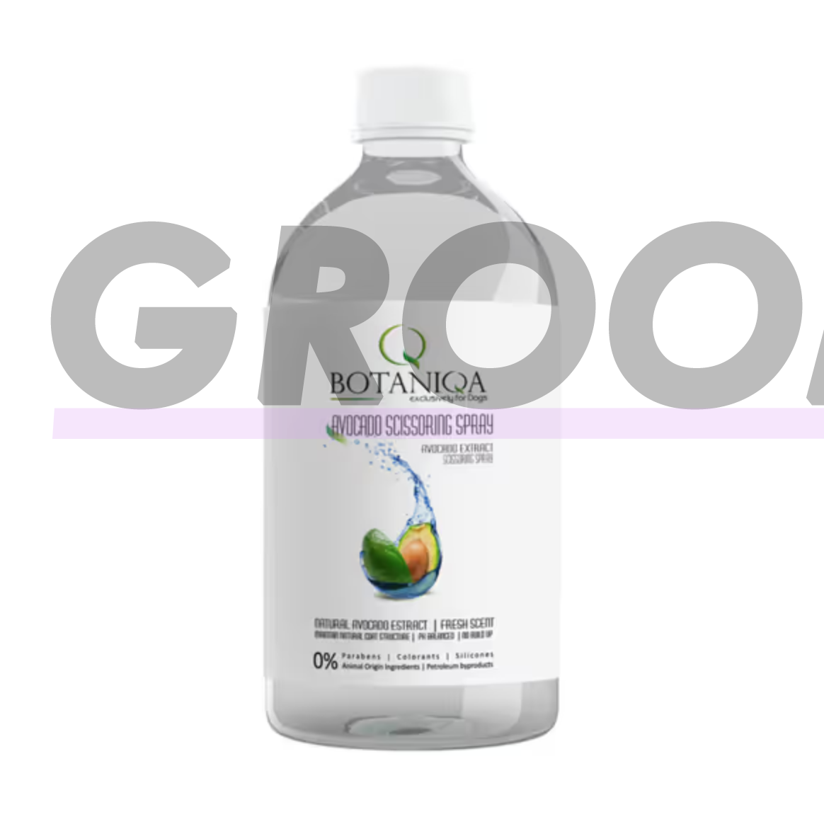 Botaniqa Avocado Scissoring Spray 250ml - padeda kontroliuoti kailį kerpant žirklėmis ir formuojant 1