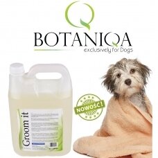 "Botaniqa Groom It Shampoo" 4L - profesionalus šunų šampūnas pirmajam pagrindiniam plovimui