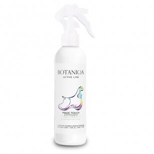 "Botaniqa Active Line Magic Touch Grooming Spray" 250 ml - palengvina šukavimą, drėkina ir maitina kailį