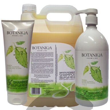 Botaniqa Show Line Smooth Detangling šampūnas ilgaplaukėms veislėms 1:15 koncentratas Botaniqa Show Line Smooth Detangling šampūnas ilgaplaukėms veislėms 1:15 koncentratas