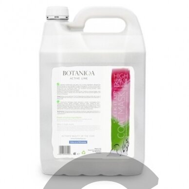 Botaniqa Active Line Sleek It Up Coat Mask - профессиональная разглаживающая и утяжеляющая маска для шерсти, для пород с длинной шелковистой шерстью, концентрат 1:30 5 Botaniqa Active Line Sleek It Up Coat Mask - профессиональная разглаживающая и утяжеляющая маска для шерсти, для пород с длинной шелковистой шерстью, концентрат 1:30 5