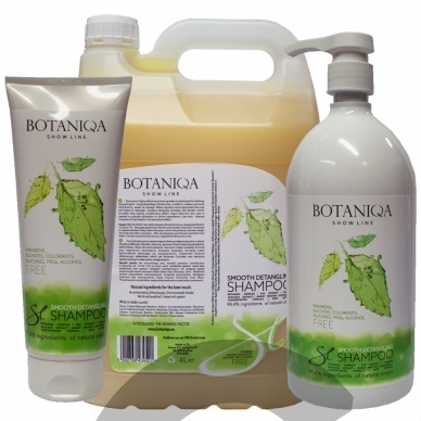 Botaniqa Show Line Smooth Detangling šampūnas ilgaplaukėms veislėms 1:15 koncentratas Botaniqa Show Line Smooth Detangling šampūnas ilgaplaukėms veislėms 1:15 koncentratas
