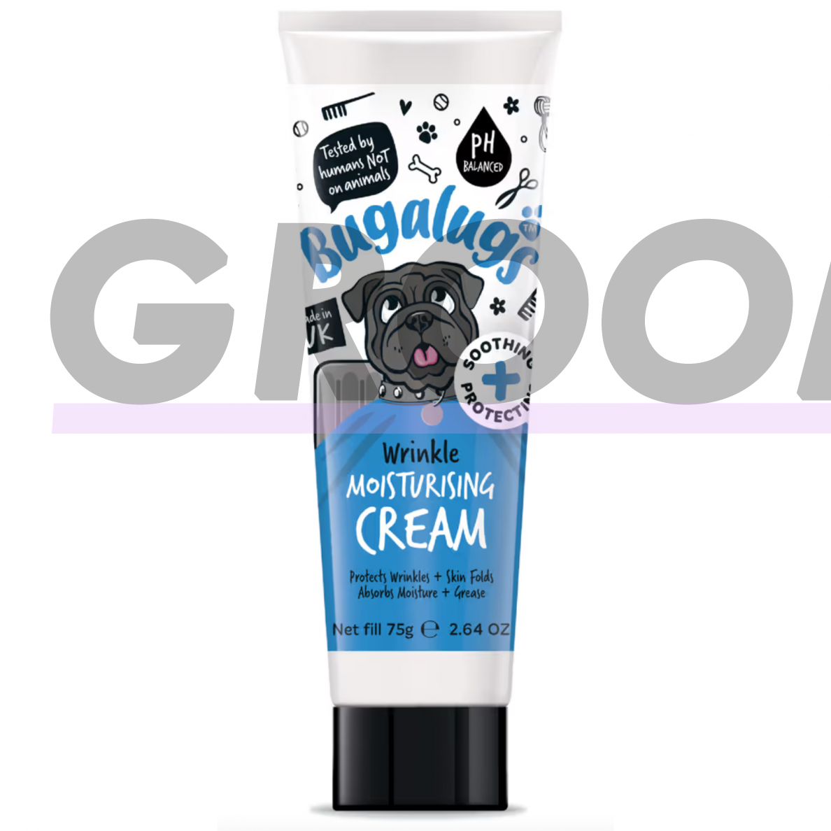 Bugalugs Wrinkle Moisturising Cream 75g - увлажняющий крем для кожных складок у собак и кошек Bugalugs Wrinkle Moisturising Cream 75g - увлажняющий крем для кожных складок у собак и кошек