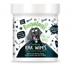 Bugalugs Soothing Ear Wipes 100 vnt. - raminančios biologiškai suyrančios šunų ausų valymo servetėlės