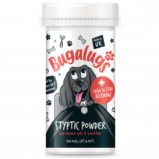 Bugalugs Styptic Powder 50g - порошок для остановки кровотечений для собак, кошек и мелких животных
