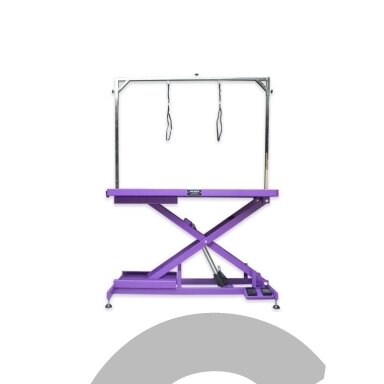 Callisto stalas su elektriniu pakėlimu 125cm x 65cm.