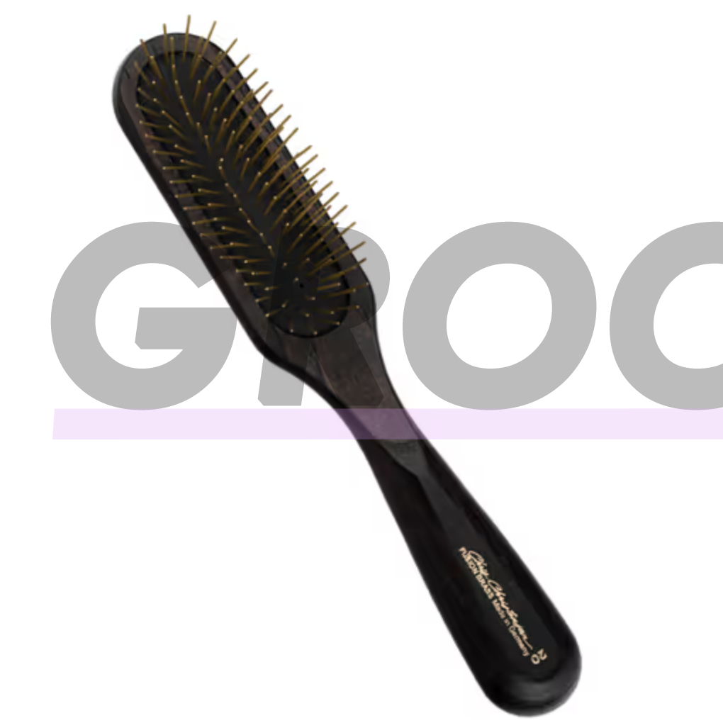 Chris Christensen Fusion Brass Oblong Pin Brush 21,5cm - профессиональная продолговатая щетка с латунными штифтами - 20мм/27мм 4 Chris Christensen Fusion Brass Oblong Pin Brush 21,5cm - профессиональная продолговатая щетка с латунными штифтами - 20мм/27мм 4