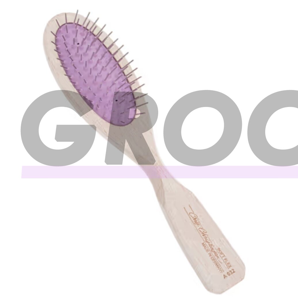 Chris Christensen Brezzy Oval Small Brushes 16mm - высококачественная маленькая деревянная кисть с металлическими штифтами 6