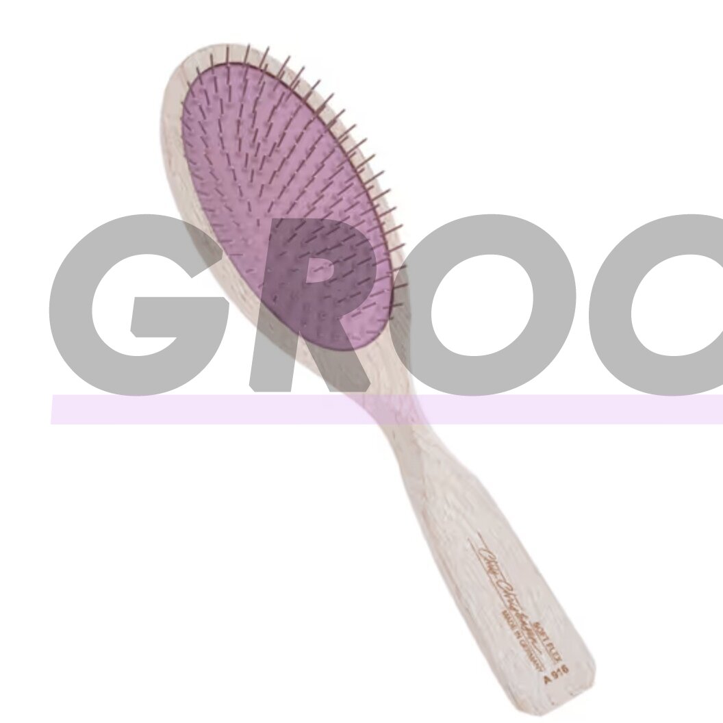 Chris Christensen Brezzy Oval Large Brushes 16mm - высококачественная деревянная кисть с металлическими штифтами 4