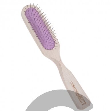Chris Christensen Brezzy Oblong Brushes 16mm - высококачественная деревянная кисть с металлическими штифтами 6 Chris Christensen Brezzy Oblong Brushes 16mm - высококачественная деревянная кисть с металлическими штифтами 6