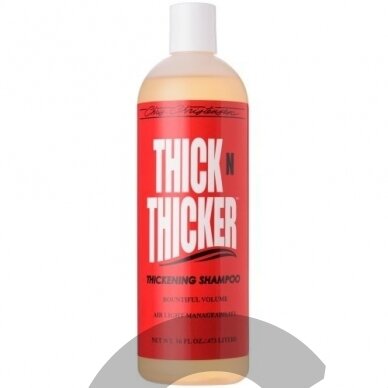 Chris Christensen Thick N Thicker Thickening Shampoo - apimties suteikiantis šampūnas su nauja ir patobulinta formule 2