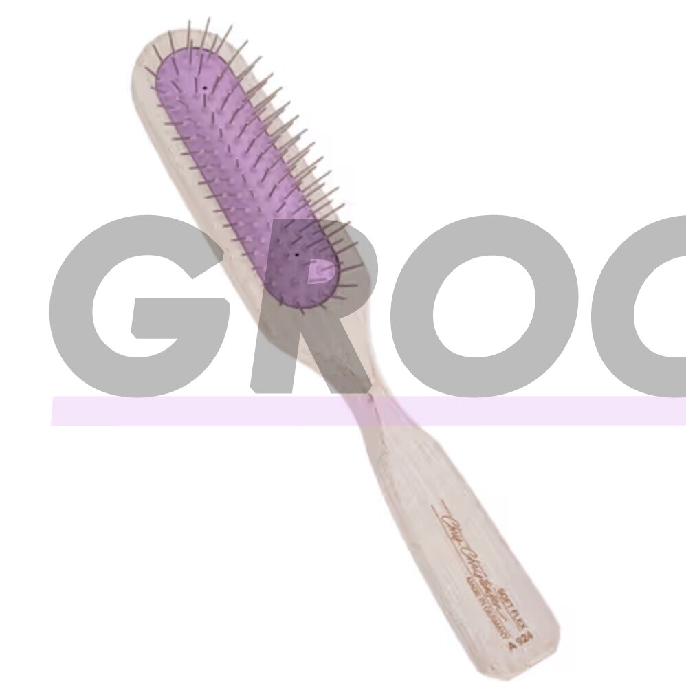 Chris Christensen Brezzy Oblong Brushes 16mm - высококачественная деревянная кисть с металлическими штифтами 6 Chris Christensen Brezzy Oblong Brushes 16mm - высококачественная деревянная кисть с металлическими штифтами 6