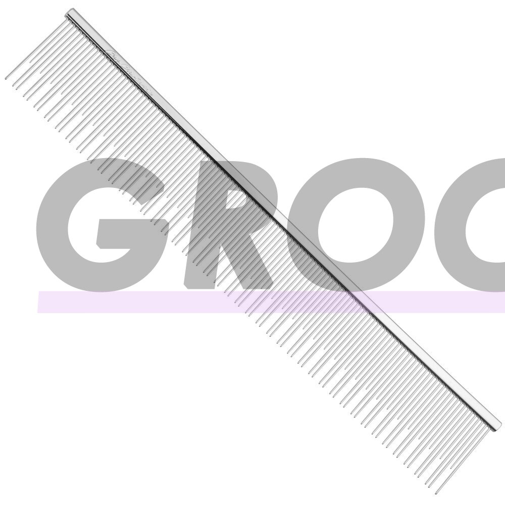 Chris Christensen Buttercomb #507 Jill Dual Tooth 22cm - tvirtos metalinės šukos su mišraus ilgio dantukais Chris Christensen Buttercomb #507 Jill Dual Tooth 22cm - tvirtos metalinės šukos su mišraus ilgio dantukais