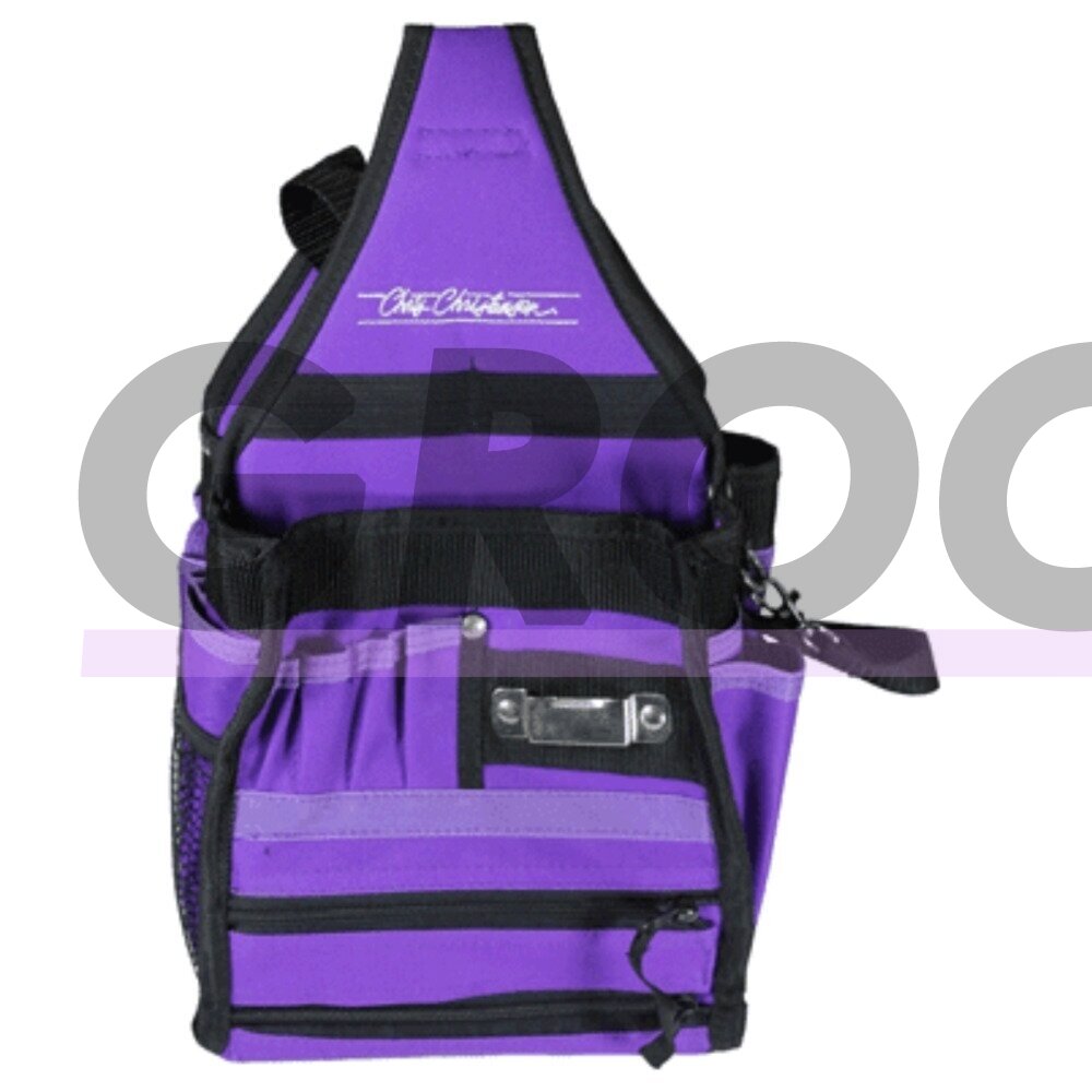 Chris Christensen Ring Side Medium Tote Bag - krepšys įrankiams ir priežiūros reikmenims, spalva violetinė M 1 Chris Christensen Ring Side Medium Tote Bag - krepšys įrankiams ir priežiūros reikmenims, spalva violetinė M 1