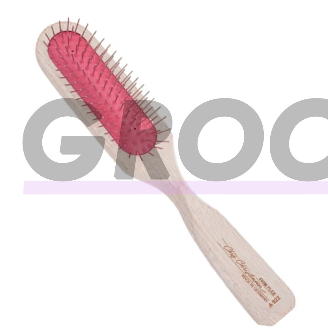 Chris Christensen Brezzy Oblong Brushes 16mm - высококачественная деревянная кисть с металлическими штифтами 1