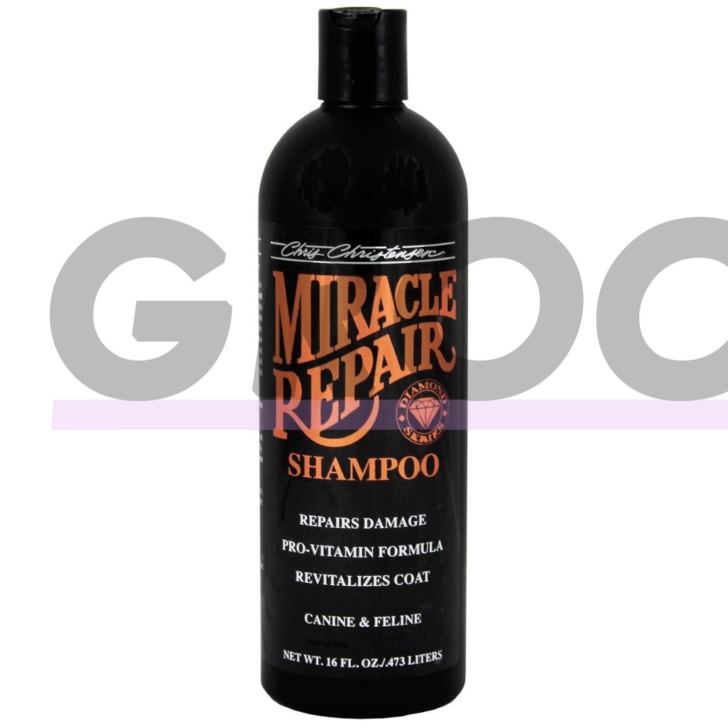 Chris Christensen Miracle Repair Shampoo - praturtintas vitaminų, atstatomasis šampūnas pažeistiems plaukams