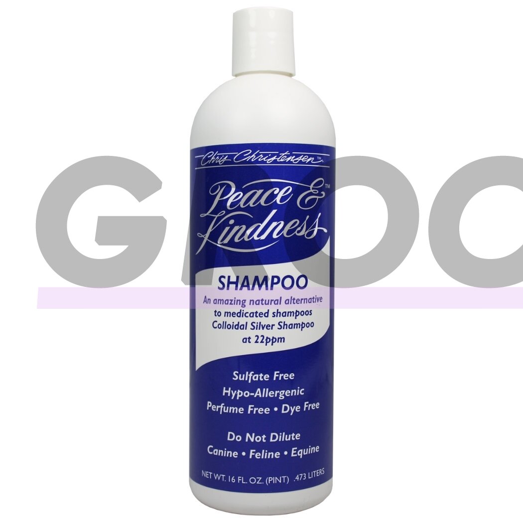 Chris Christensen Peace & Kindness Shampoo - efektyvus gydomasis šampūnas su koloidiniu sidabru Chris Christensen Peace & Kindness Shampoo - efektyvus gydomasis šampūnas su koloidiniu sidabru