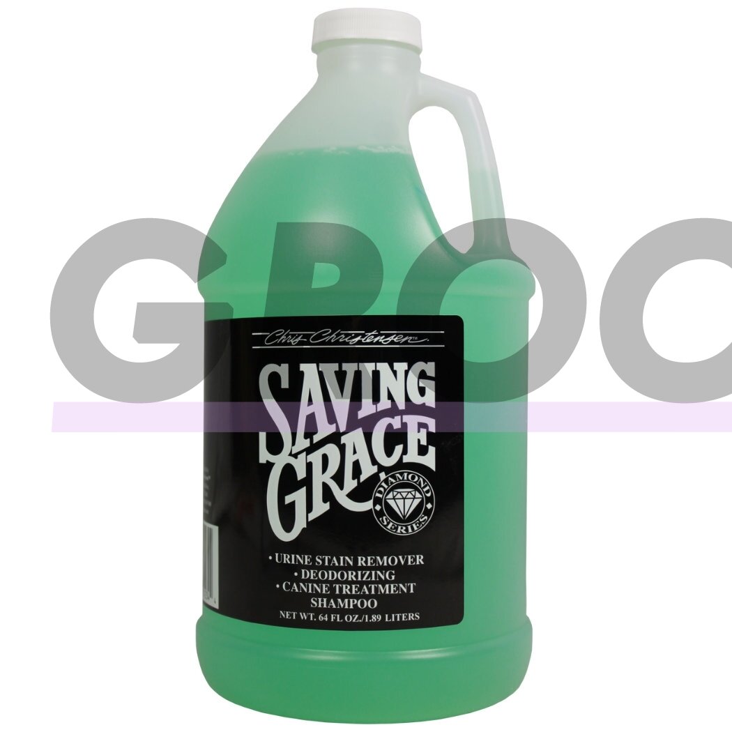 Chris Christensen Saving Grace Shampoo - šampūnas šlapimo dėmėms pašalinti ir nemaloniems kvapams neutralizuoti 1 Chris Christensen Saving Grace Shampoo - šampūnas šlapimo dėmėms pašalinti ir nemaloniems kvapams neutralizuoti 1
