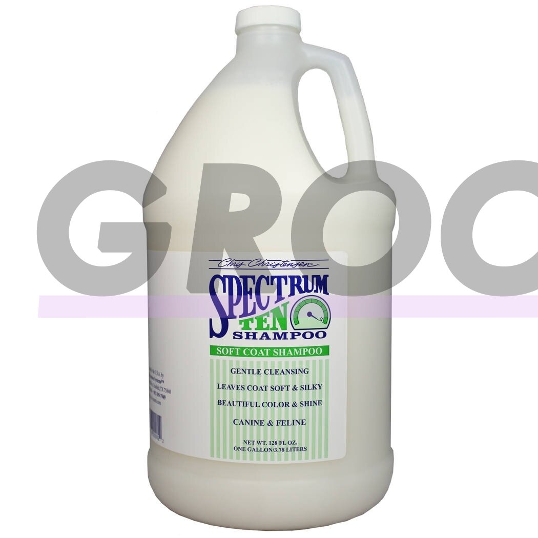 Chris Christensen Spectrum Ten Shampoo - tiesinamasis šampūnas apsaugantis nuo šerpetojimo ilgaplaukiams Chris Christensen Spectrum Ten Shampoo - tiesinamasis šampūnas apsaugantis nuo šerpetojimo ilgaplaukiams