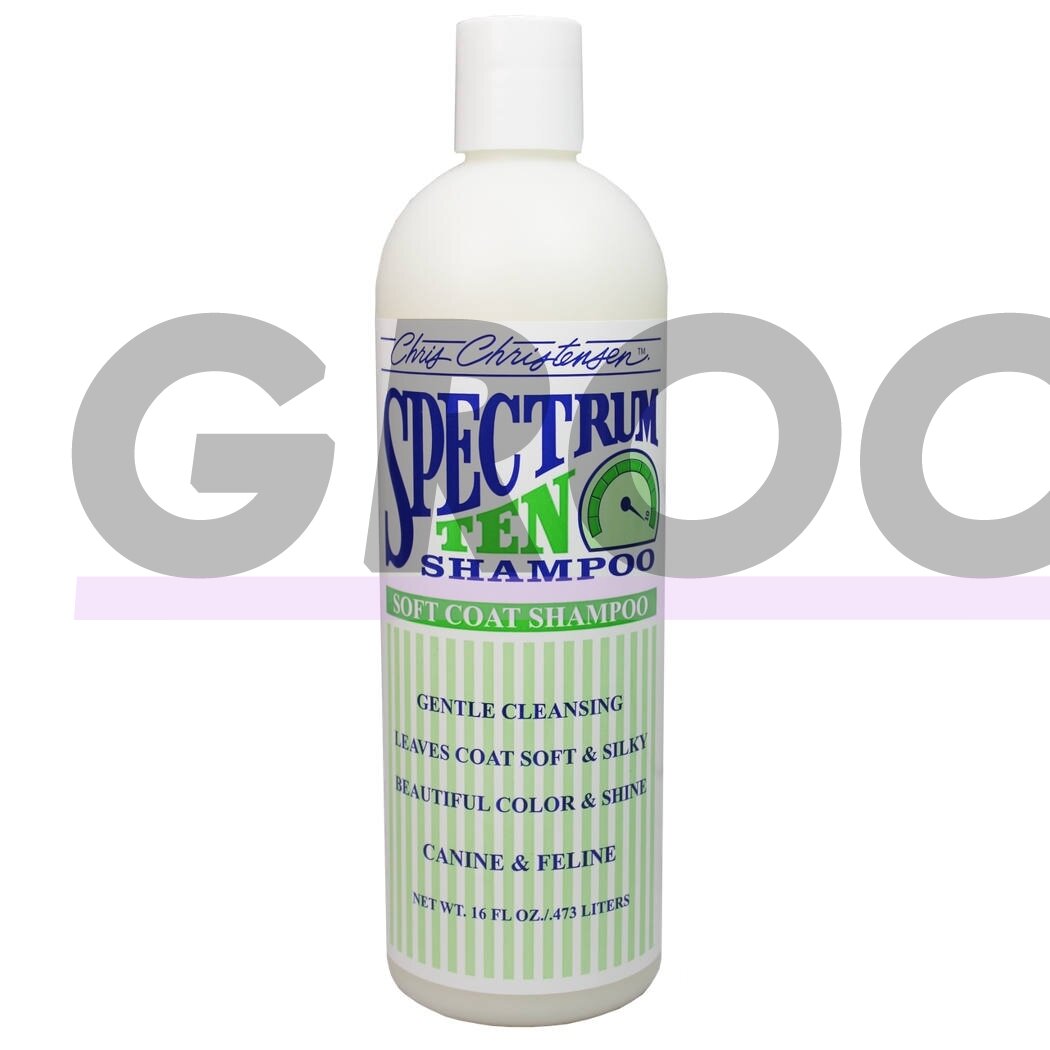 Chris Christensen Spectrum Ten Shampoo - tiesinamasis šampūnas apsaugantis nuo šerpetojimo ilgaplaukiams