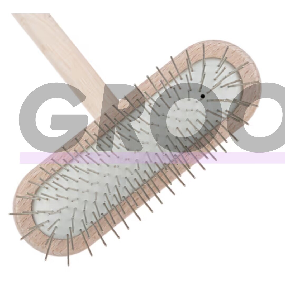 Chris Christensen T-Brush 27mm - высококачественная щетка/расческа для собак с металлическими штифтами, мягкая 1 Chris Christensen T-Brush 27mm - высококачественная щетка/расческа для собак с металлическими штифтами, мягкая 1