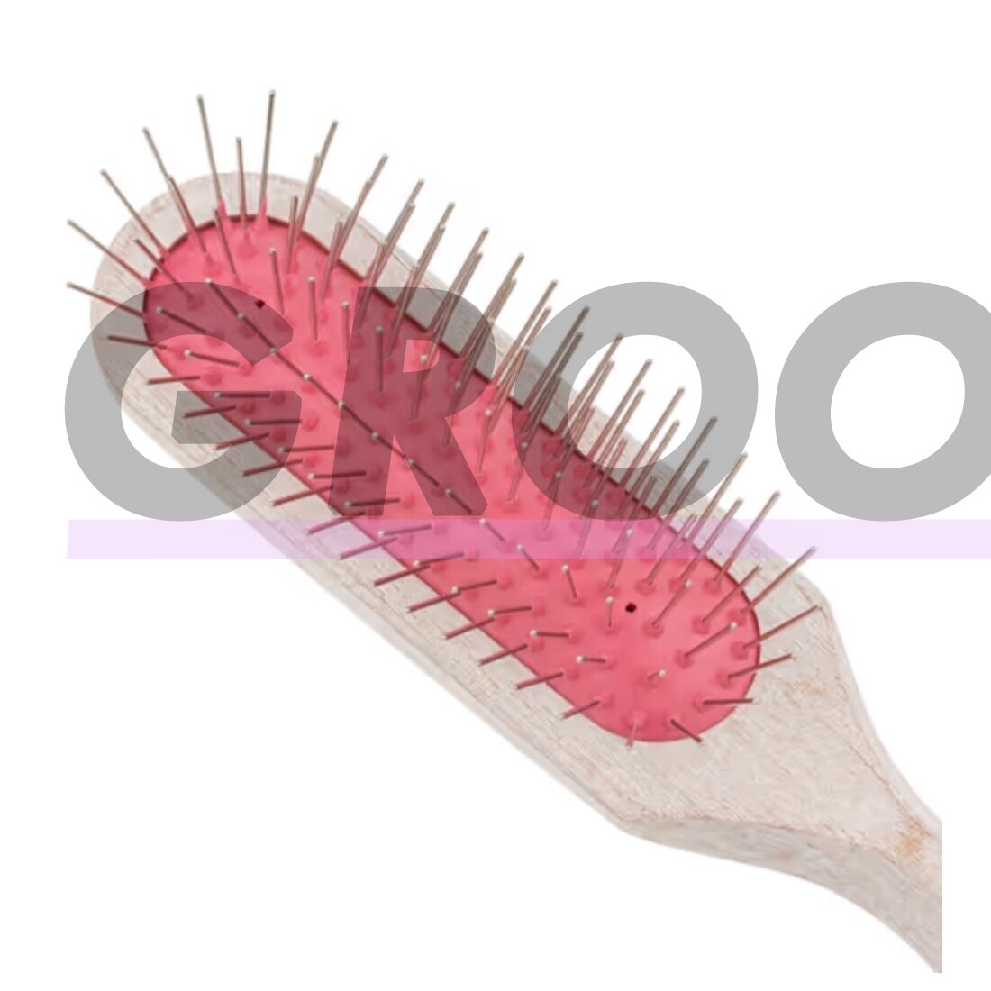 Chris Christensen Brezzy Oblong Brushes 22mm - высококачественная деревянная кисть с металлическими штифтами 1