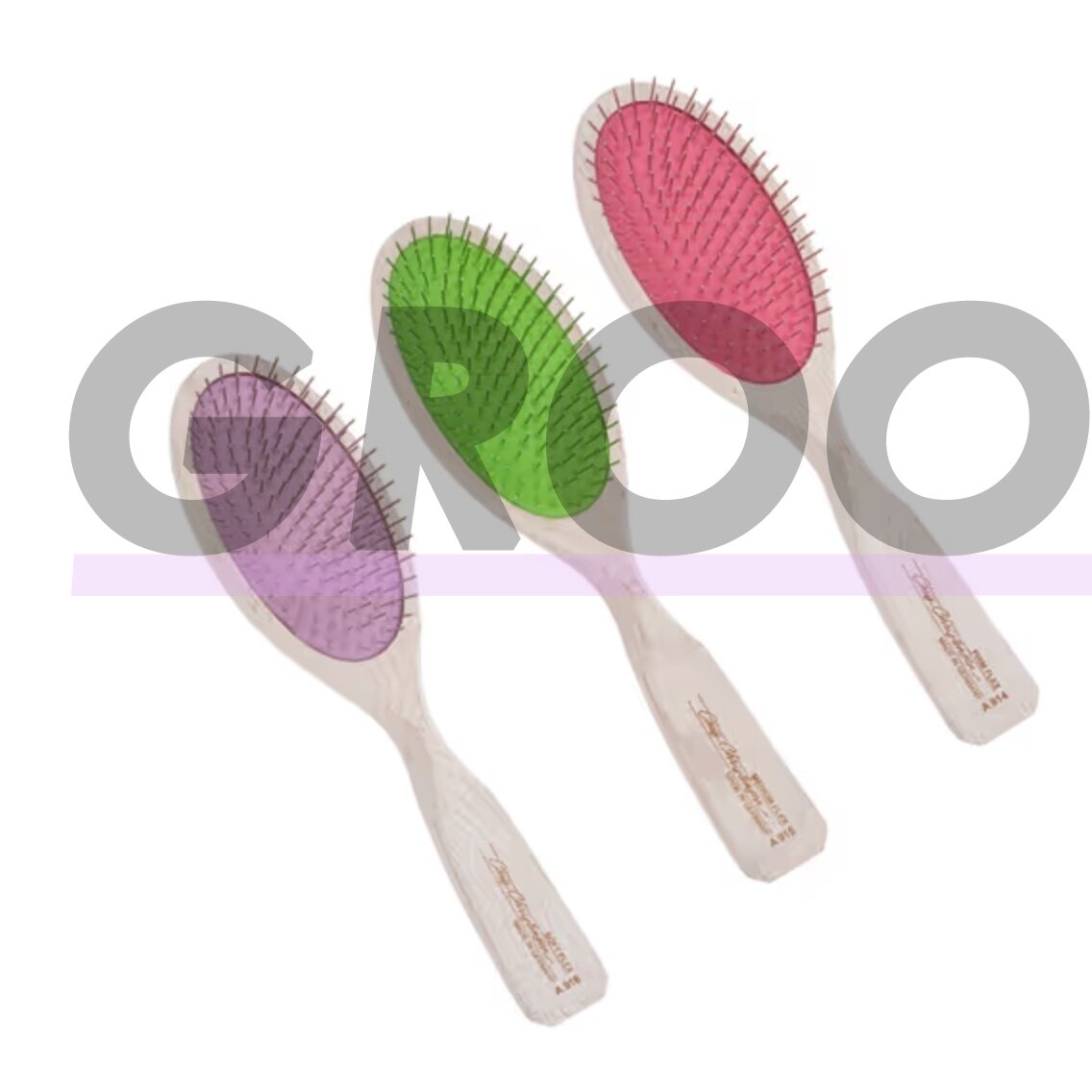 Chris Christensen Brezzy Oval Large Brushes 16mm - высококачественная деревянная кисть с металлическими штифтами