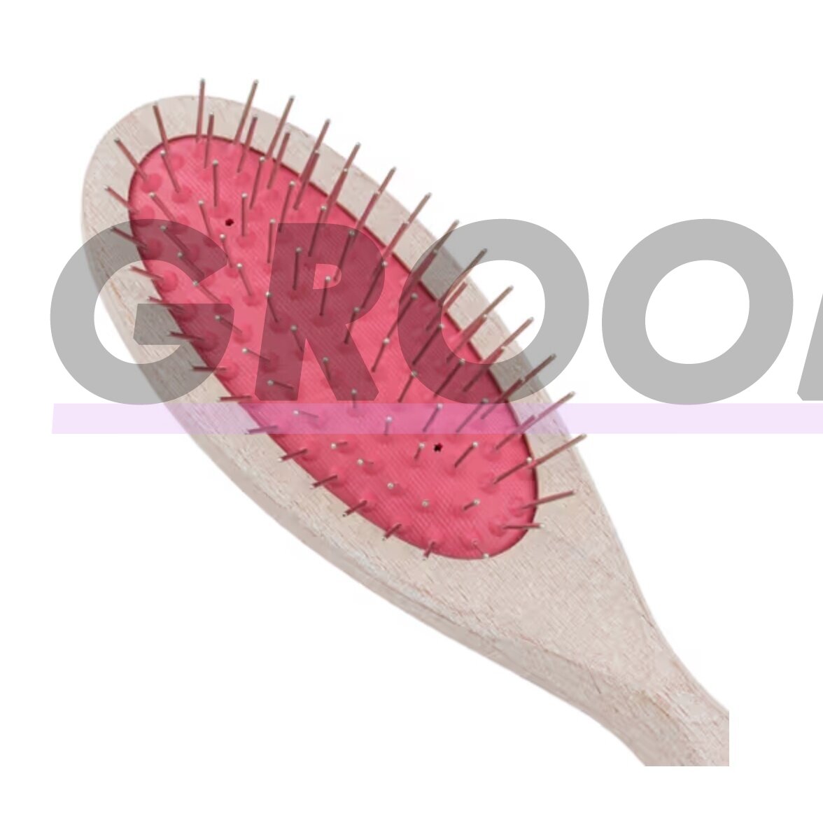 Chris Christensen Brezzy Oval Small Brushes 16mm - высококачественная маленькая деревянная кисть с металлическими штифтами 2 Chris Christensen Brezzy Oval Small Brushes 16mm - высококачественная маленькая деревянная кисть с металлическими штифтами 2