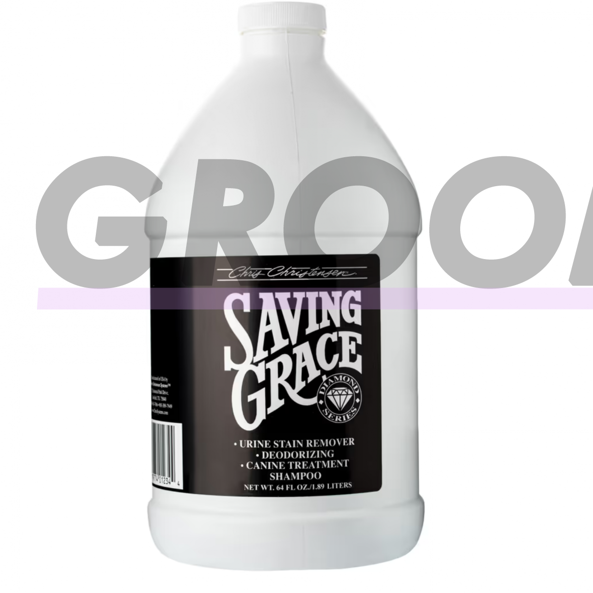 Chris Christensen Saving Grace Shampoo - šampūnas šlapimo dėmėms pašalinti ir nemaloniems kvapams neutralizuoti Chris Christensen Saving Grace Shampoo - šampūnas šlapimo dėmėms pašalinti ir nemaloniems kvapams neutralizuoti