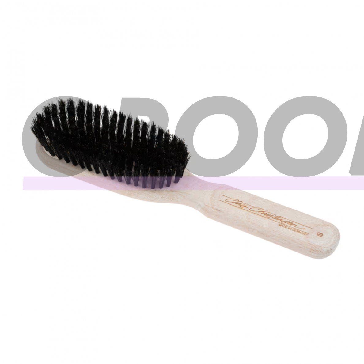 Chris Christensen Soft Natural Boar Brush 22cm - šepetys trumpaplaukiams šunims su natūraliais šerno šeriais 2