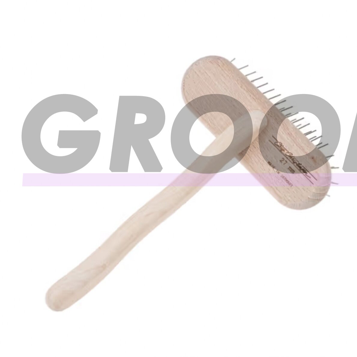 Chris Christensen T-Brush 27mm - высококачественная щетка/расческа для собак с металлическими штифтами, мягкая 2 Chris Christensen T-Brush 27mm - высококачественная щетка/расческа для собак с металлическими штифтами, мягкая 2