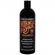 Chris Christensen Miracle Repair Shampoo - praturtintas vitaminų, atstatomasis šampūnas pažeistiems plaukams