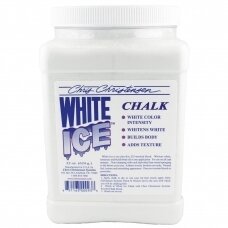 Chris Christensen White Ice Chalk - balta pudra, maskuoja spalvos pasikeitimą ir suteikia plaukams tekstūros