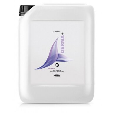 Charme Derma+ Shampoo - hipoalergiškas ir antibakterinis šampūnas Charme Derma+ Shampoo - hipoalergiškas ir antibakterinis šampūnas