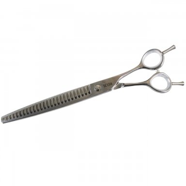 Chris Christensen Classic Chunker 8,5 "- profesionalios vienpusės filiravimo žirklės, pagamintos iš japoniško plieno, 26 dantukai.