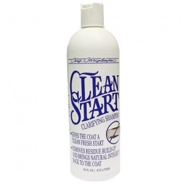 Chrisas Christensenas Clean Start - valantis ir nuriebalinantis šampūnas labai nešvariems plaukams - Talpa: 473ml Chrisas Christensenas Clean Start - valantis ir nuriebalinantis šampūnas labai nešvariems plaukams - Talpa: 473ml